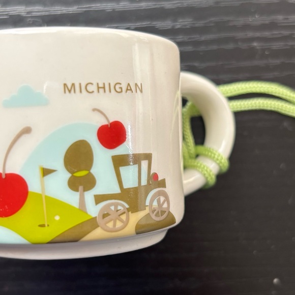 Starbucks You Are Here' Michigan ornament - Picture 4 of 7